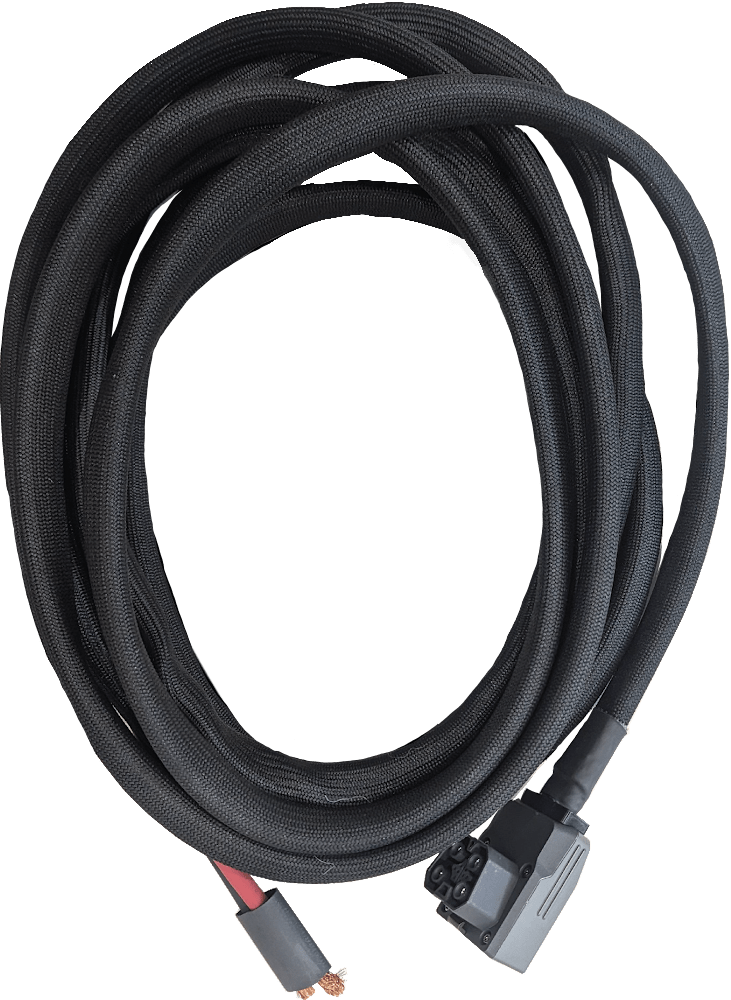 48 - Volt Air Conditioner Cable for EcoFlow Power Kits (4 - Post to Bare Wire, 20 Foot) - Out There Vans, LLC