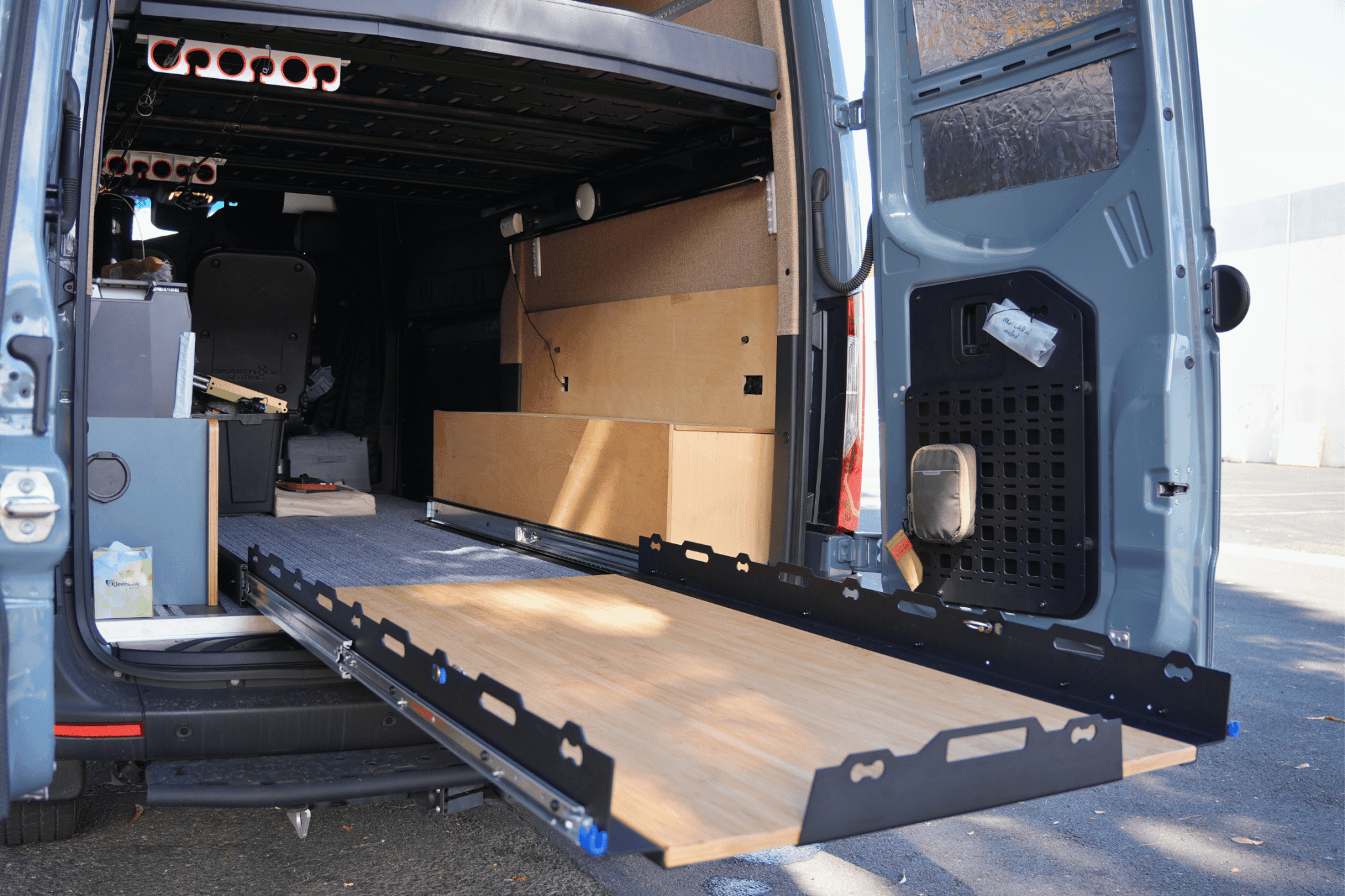 DIY Pull Out Tray 60" - Out There Vans, LLC