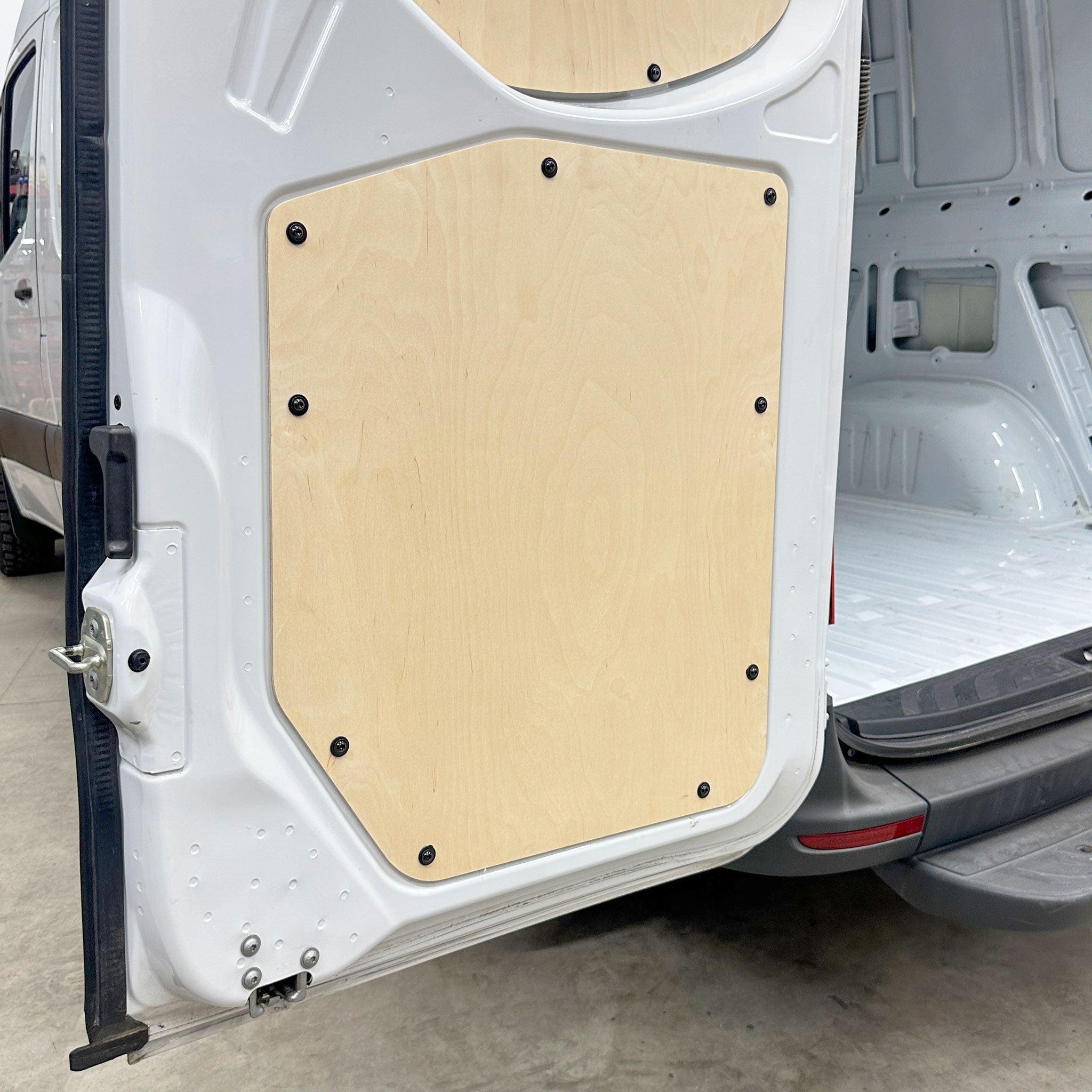 Mercedes Sprinter Lower Rear Door Panels (Pair) - Out There Vans, LLC