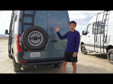 Sprinter Rear Tire Carrier Ladder