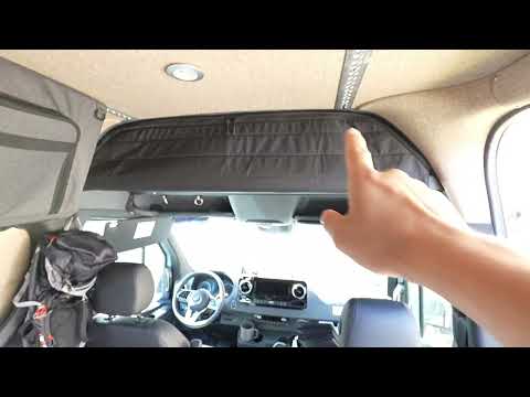 Sprinter Headliner Shelf Cover