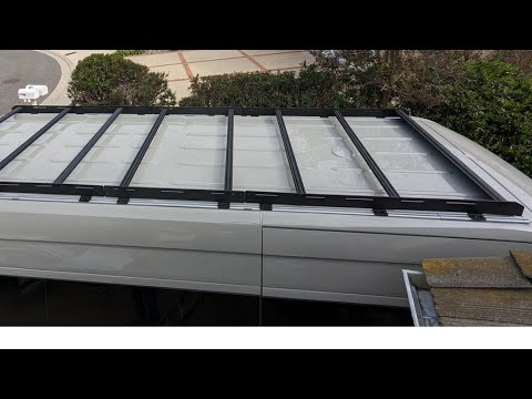 Sprinter 170" High Roof Stealth Roof Rack