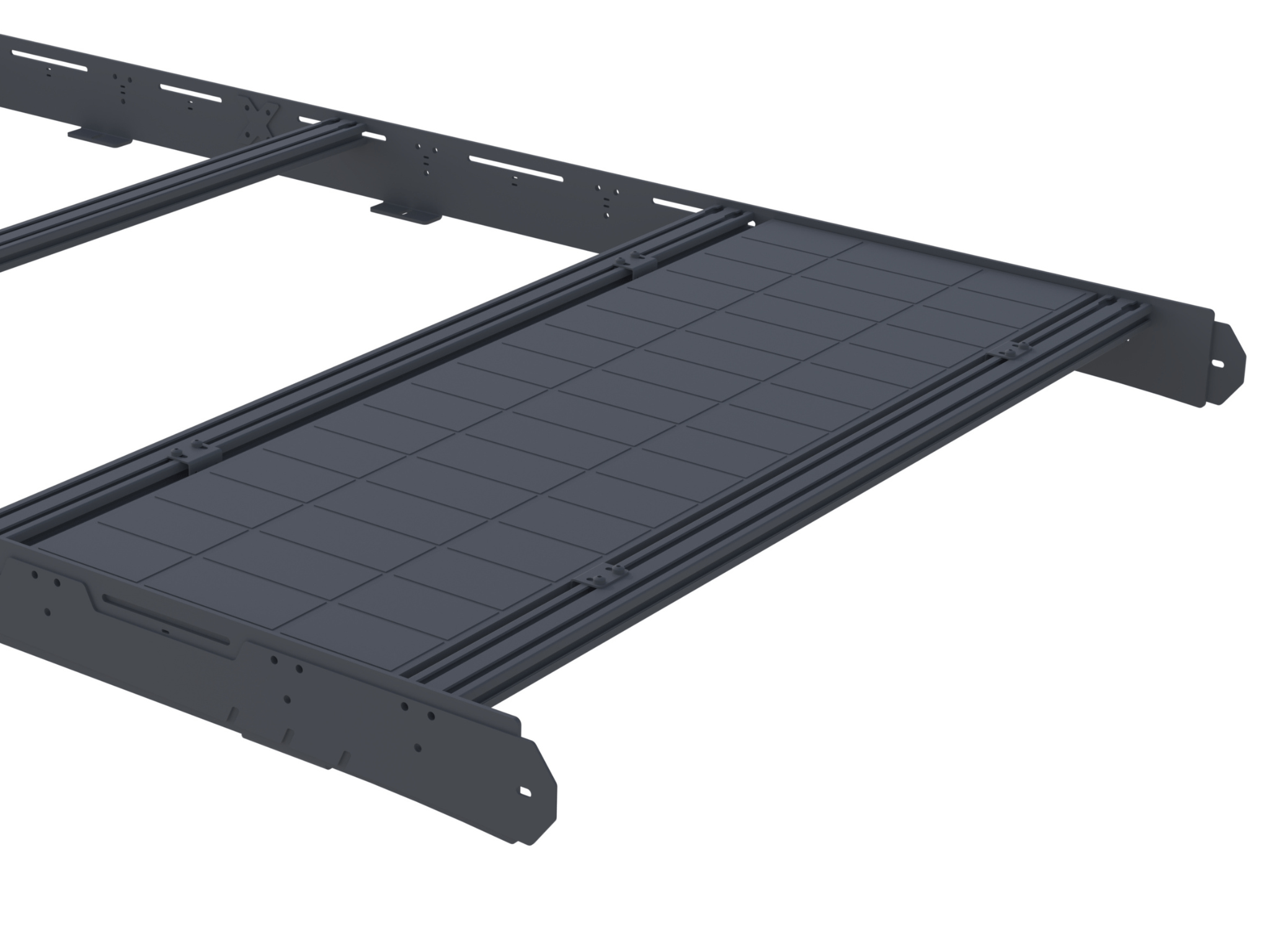 Roof Rack Solar Panel Mounting Brackets - Out There Vans, LLC