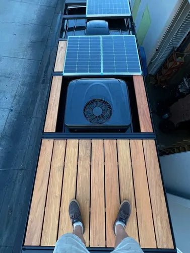 Sprinter 170" EXT High Roof Strata Roof Rack - Out There Vans, LLC