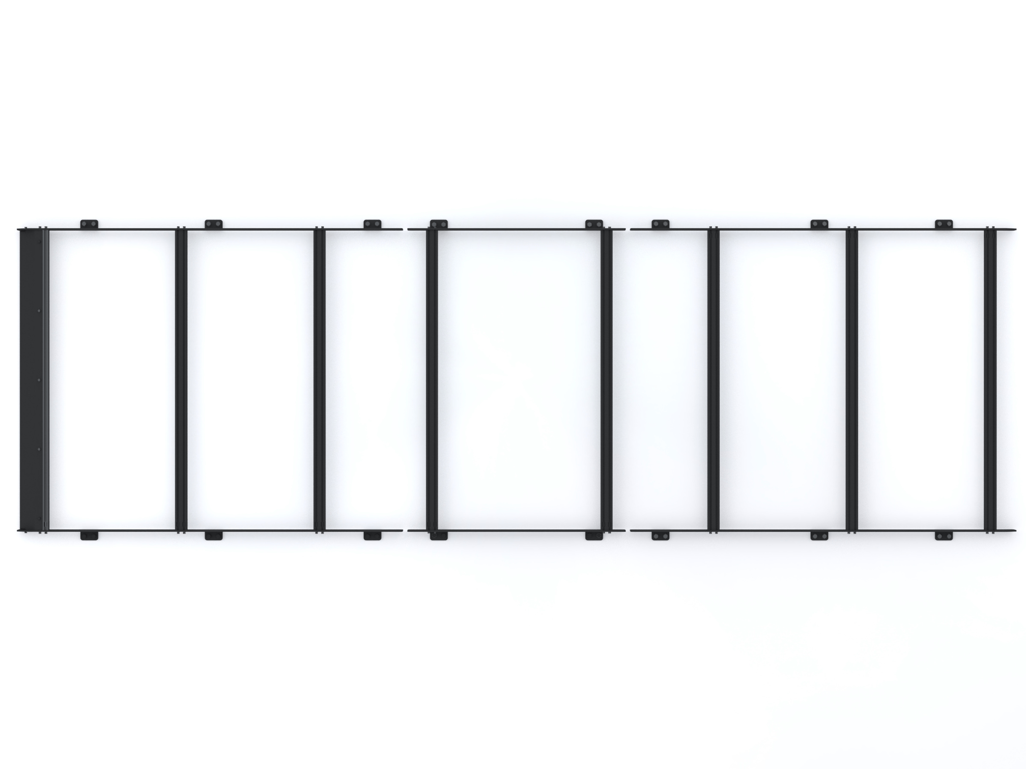 Sprinter 170" High Roof Stealth Roof Rack - Out There Vans, LLC