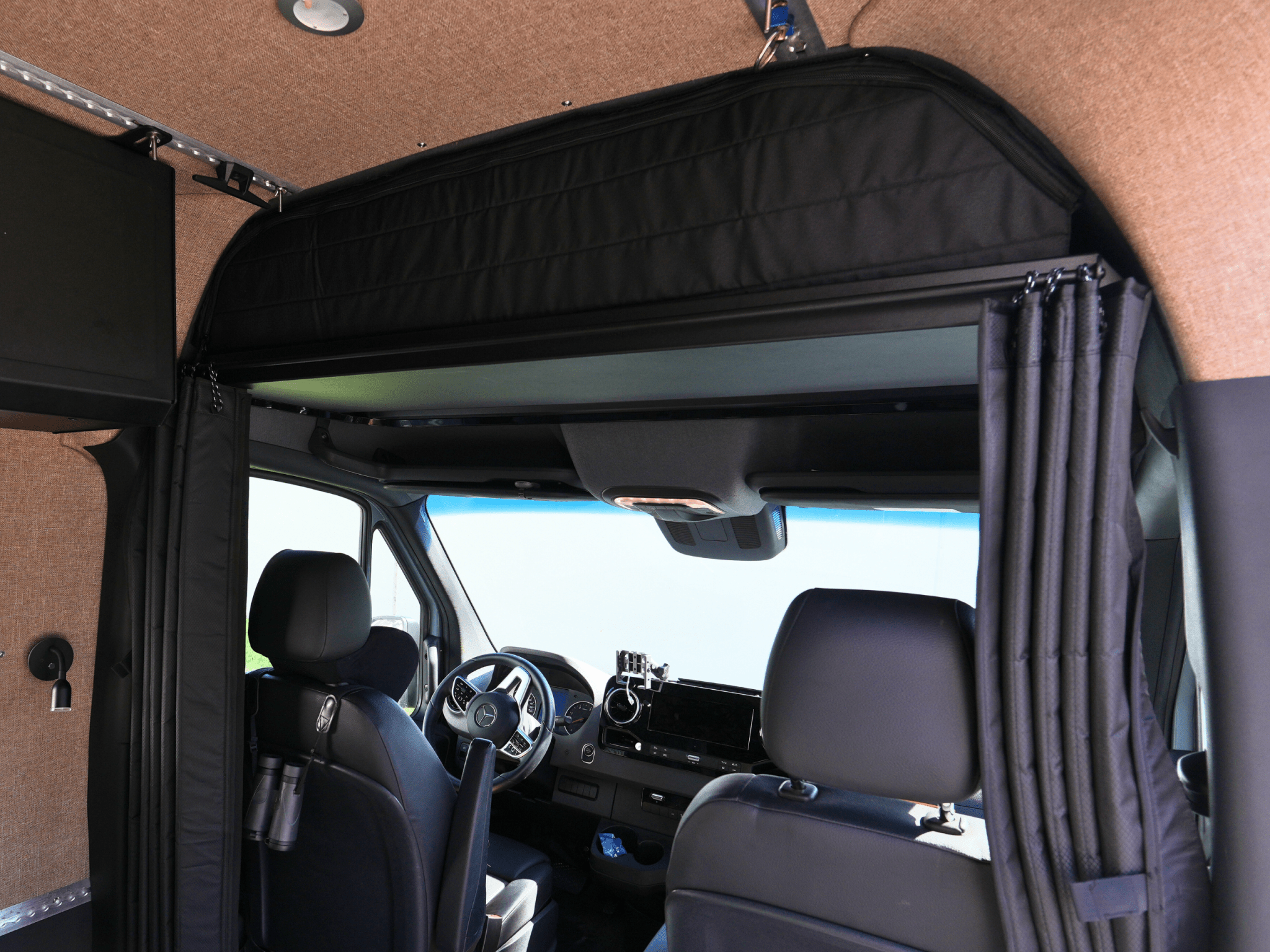 Sprinter Insulated Privacy Curtain - Out There Vans, LLC