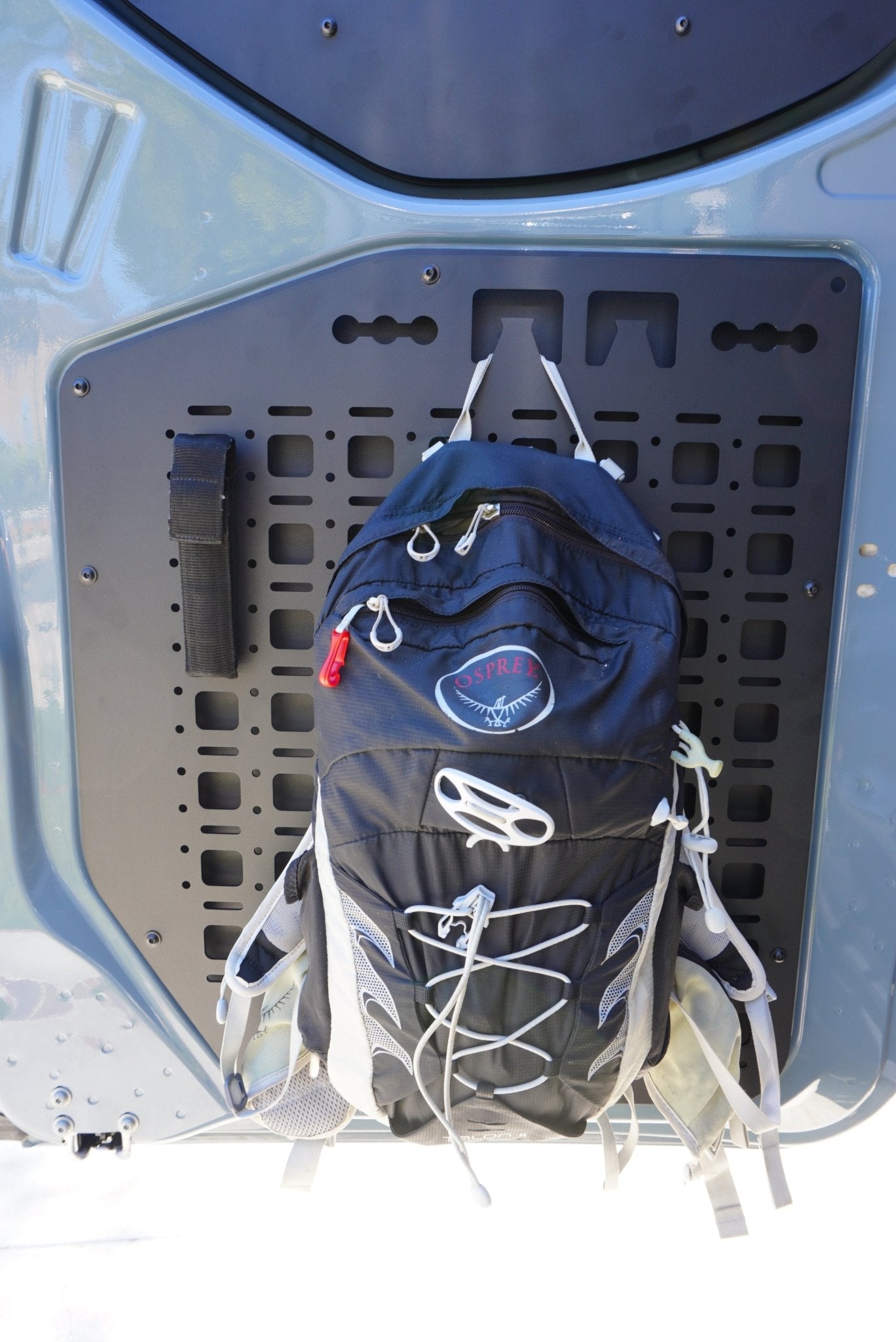 Sprinter Rear Door Molle Panel - Out There Vans, LLC