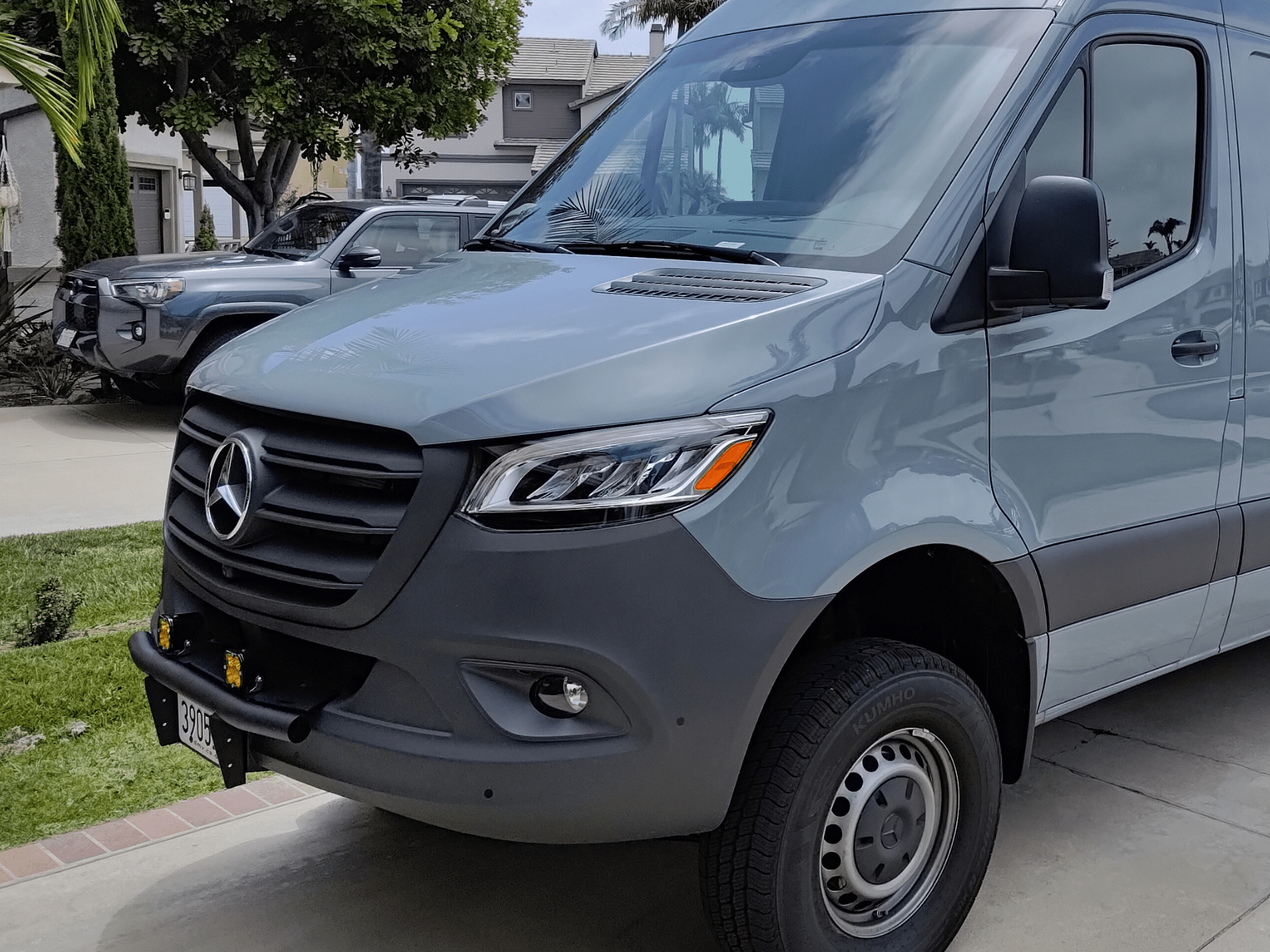 Sprinter Van Nudge Bar - Out There Vans, LLC