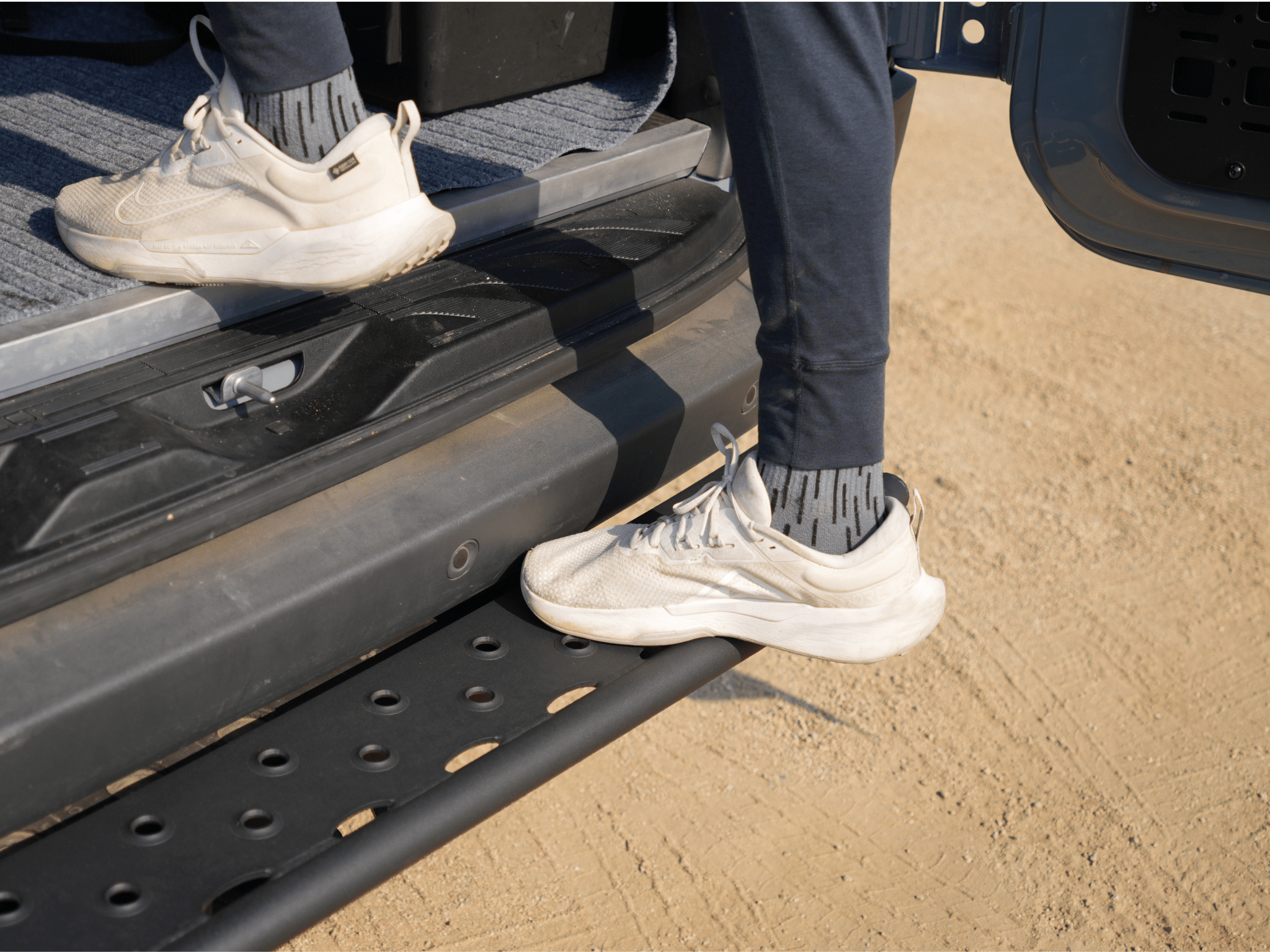 Sprinter Van Rear Tube Step - Out There Vans, LLC
