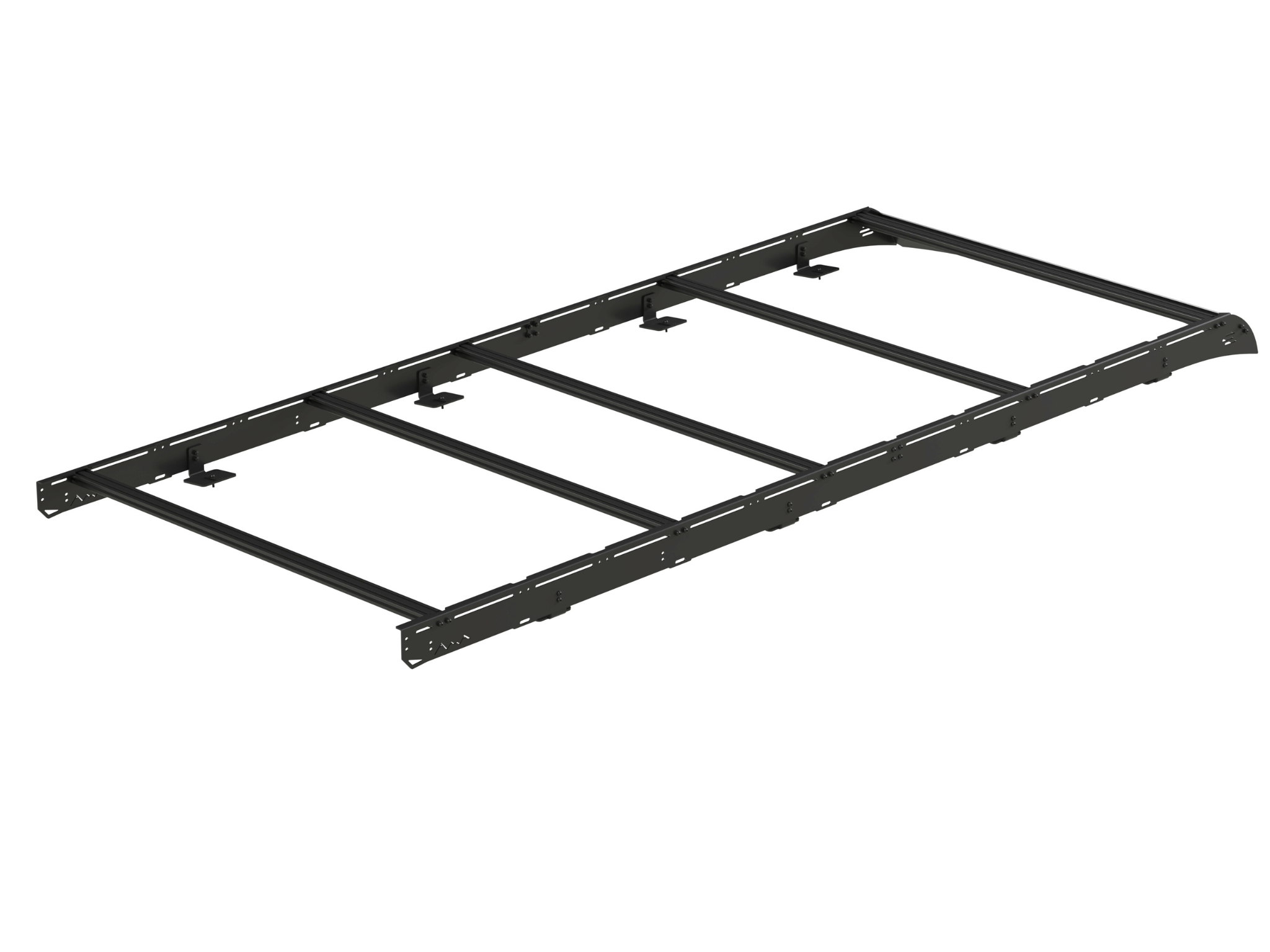 Transit Van 148" High Roof Ext Strata Roof Rack - Out There Vans, LLC