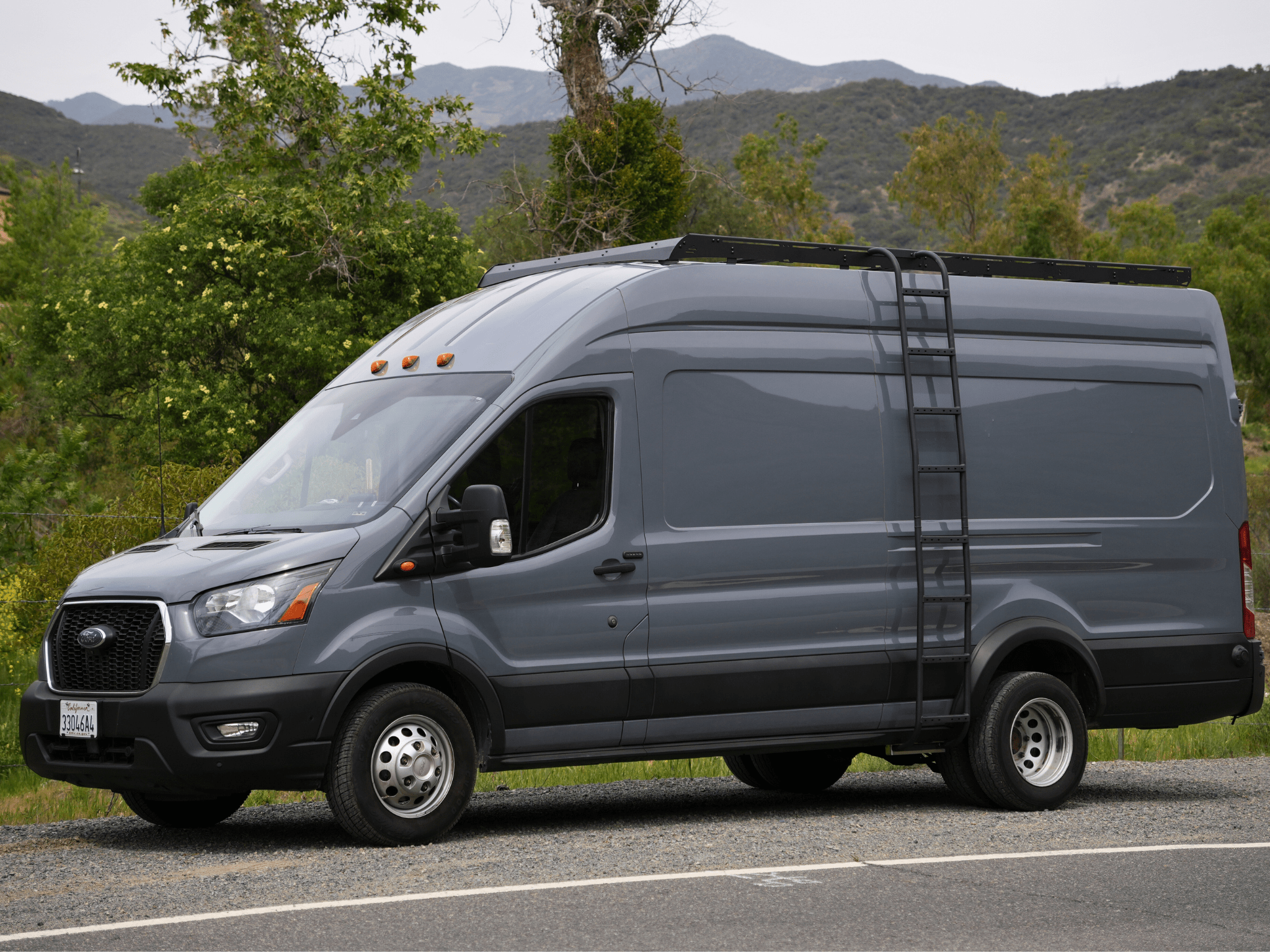 Transit Van 148" High Roof Ext Strata Roof Rack - Out There Vans, LLC