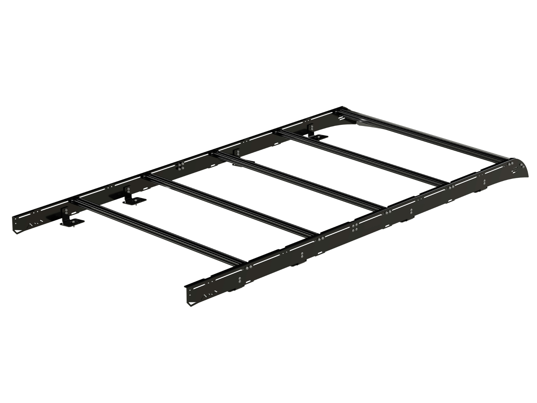 Transit Van 148" High Roof Strata Roof Rack - Out There Vans, LLC