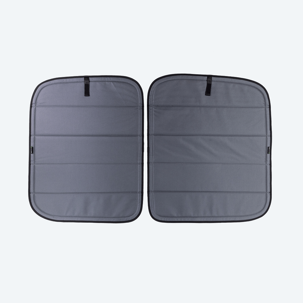 VanEssential Ford Transit Rear Door Window Covers (Pair) - Out There Vans, LLC