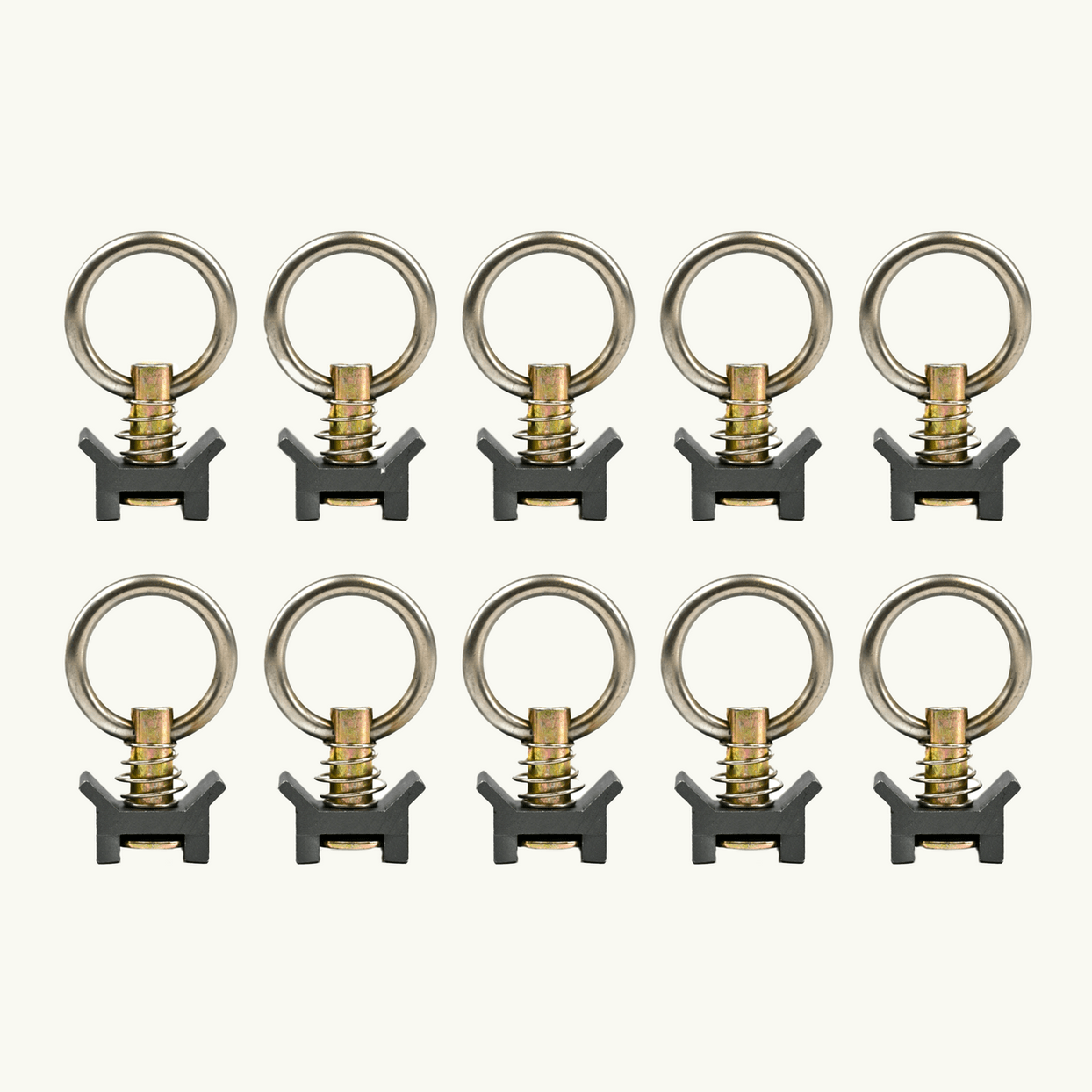 VanEssential Venture L - Track Adjustable Single Stud with Stainless Steel Ring Multipacks - Out There Vans, LLC