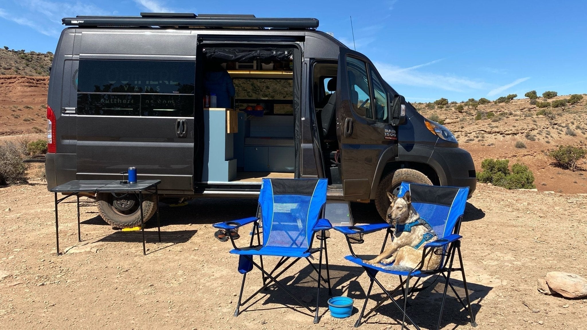 The Ultimate Guide to Van Life with Dogs: Why Your Pup Needs a Dog Platform - Out There Vans, LLC