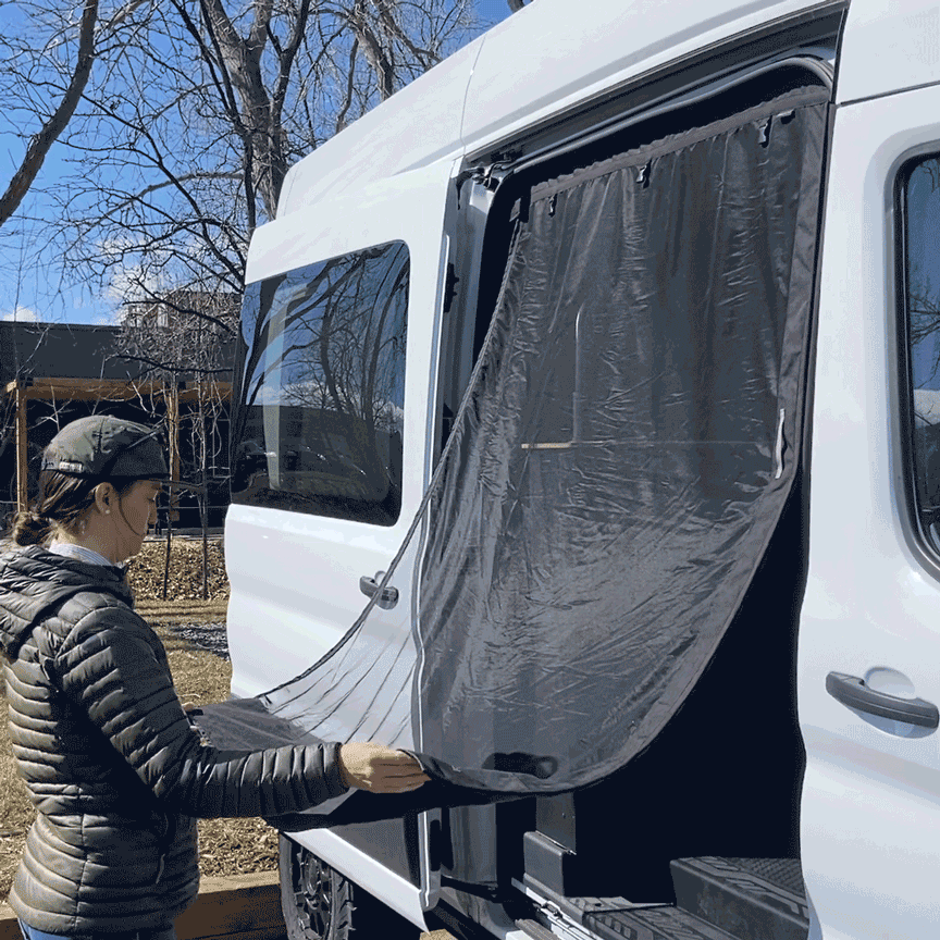 VanEssential Ford Transit Bug Screen - Sliding Door