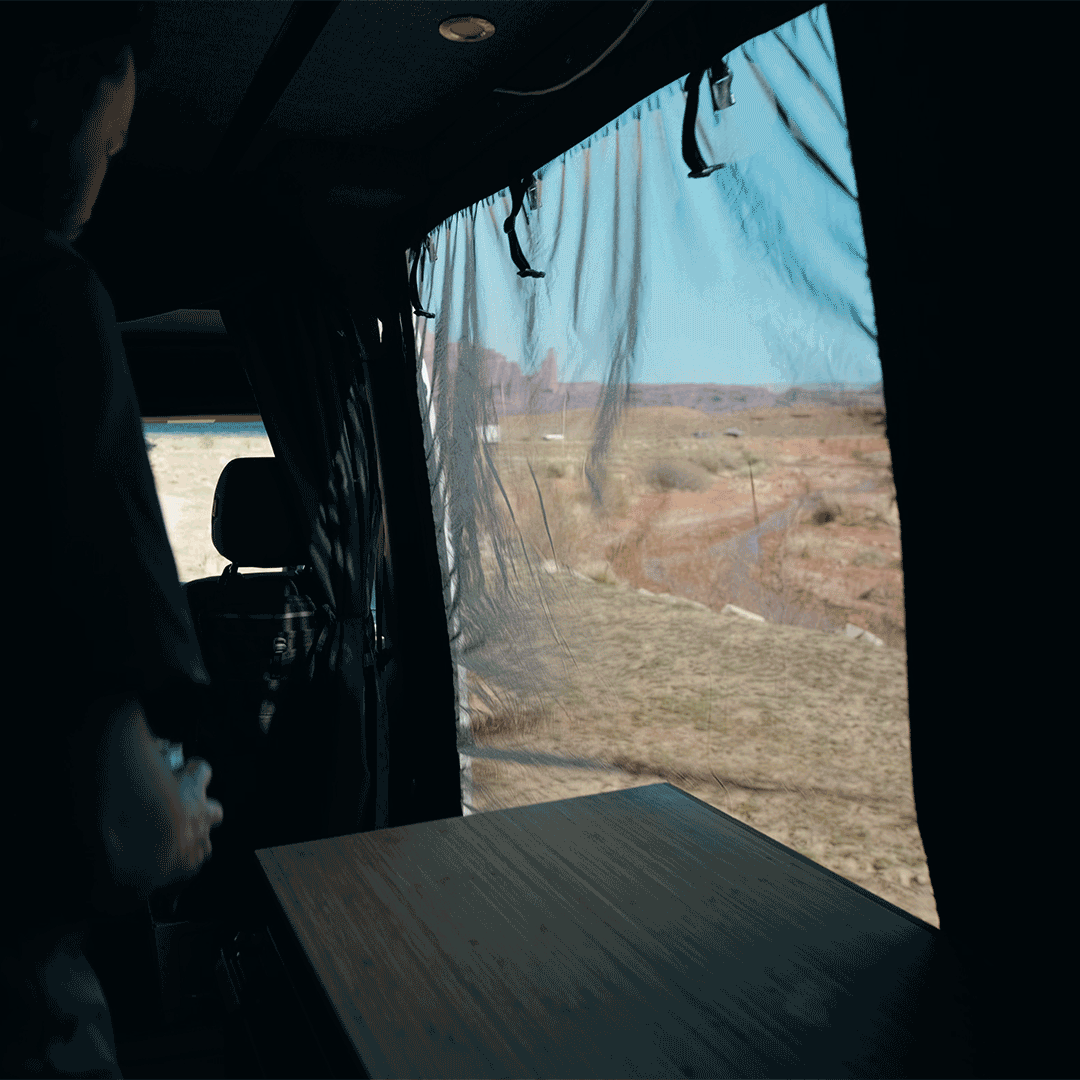 VanEssential Ford Transit Bug Screen - Sliding Door