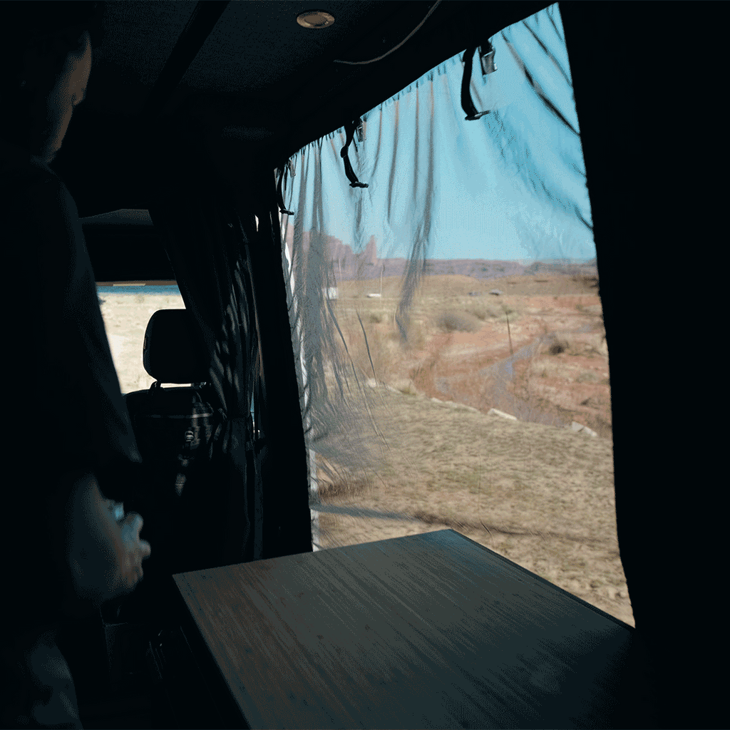 VanEssential Mercedes Sprinter Bug Screen - Sliding Door