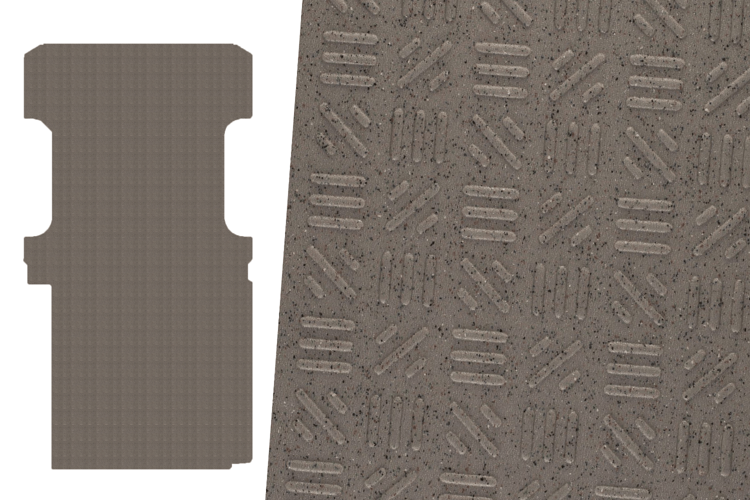 2tec2/Lonseal Pre - cut Van Flooring 2007+ Mercedes Sprinter - Out There Vans, LLC