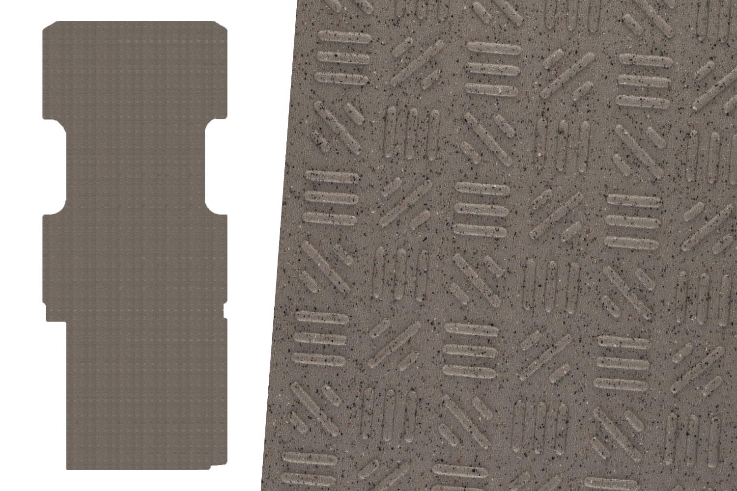 2tec2/Lonseal Pre - cut Van Flooring 2007+ Mercedes Sprinter - Out There Vans, LLC