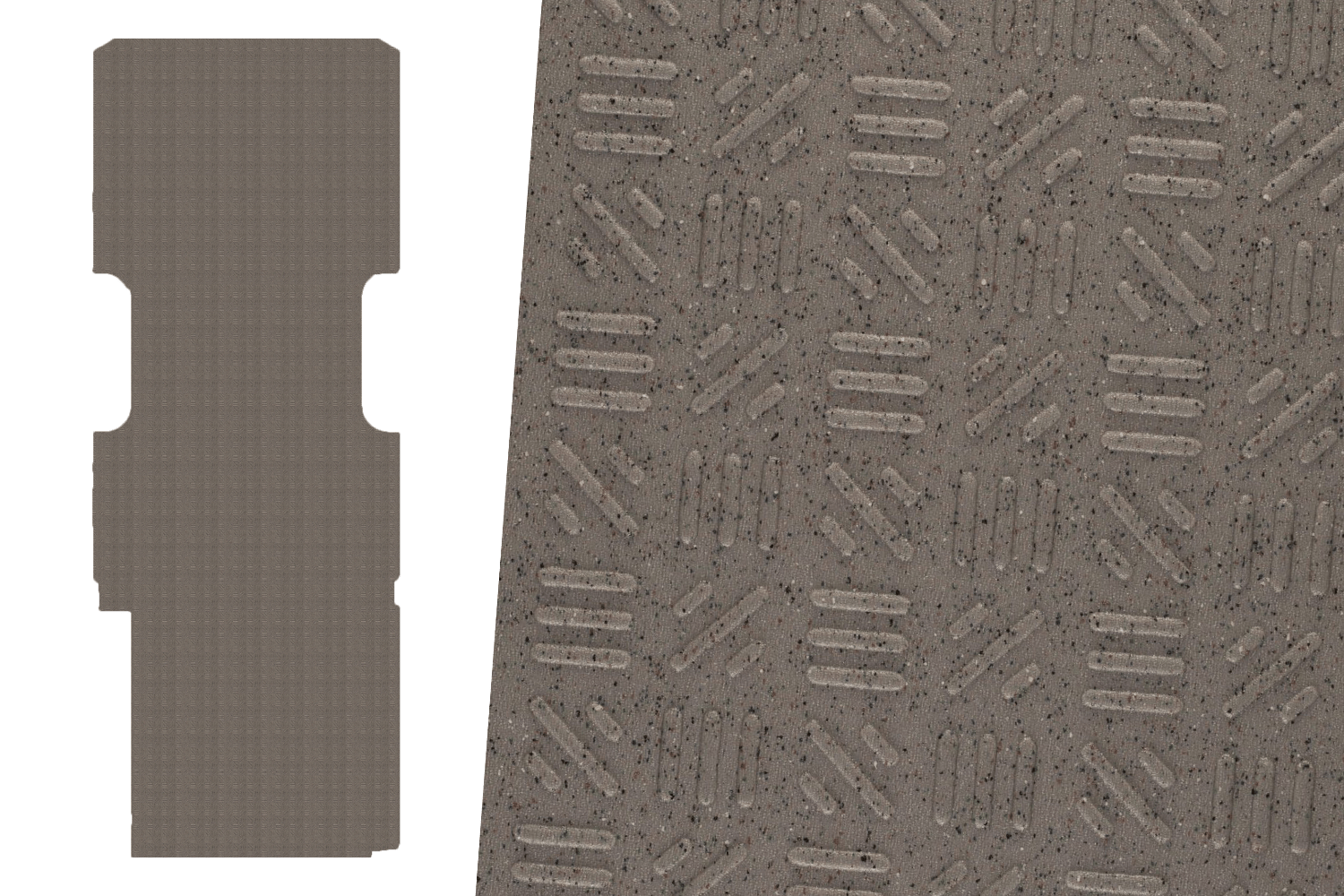 2tec2/Lonseal Pre - cut Van Flooring 2007+ Mercedes Sprinter - Out There Vans, LLC