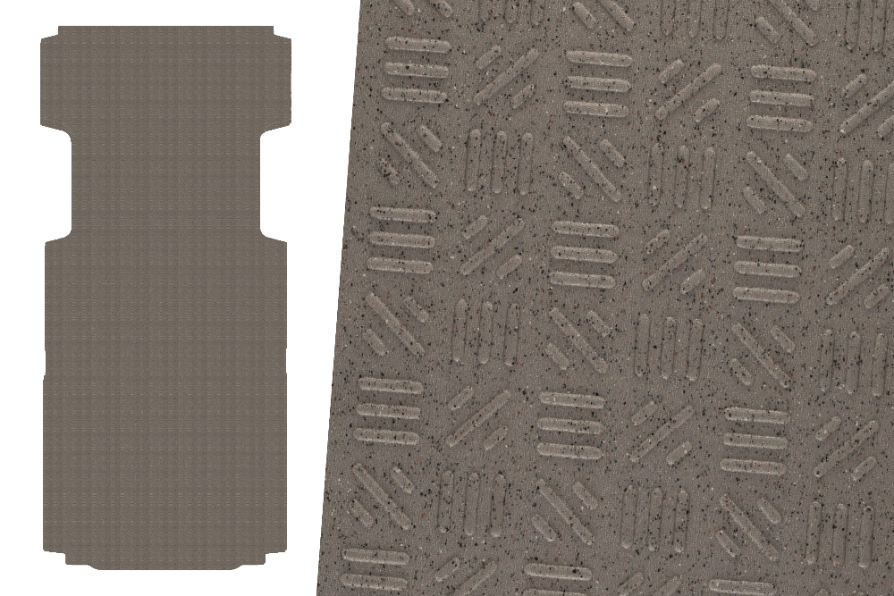 2tec2/Lonseal Pre - cut Van Flooring 2014+ Ram ProMaster - Out There Vans, LLC