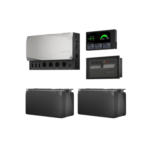 3.6 kW EcoFlow Power Kit (10 kWh) - Out There Vans, LLC