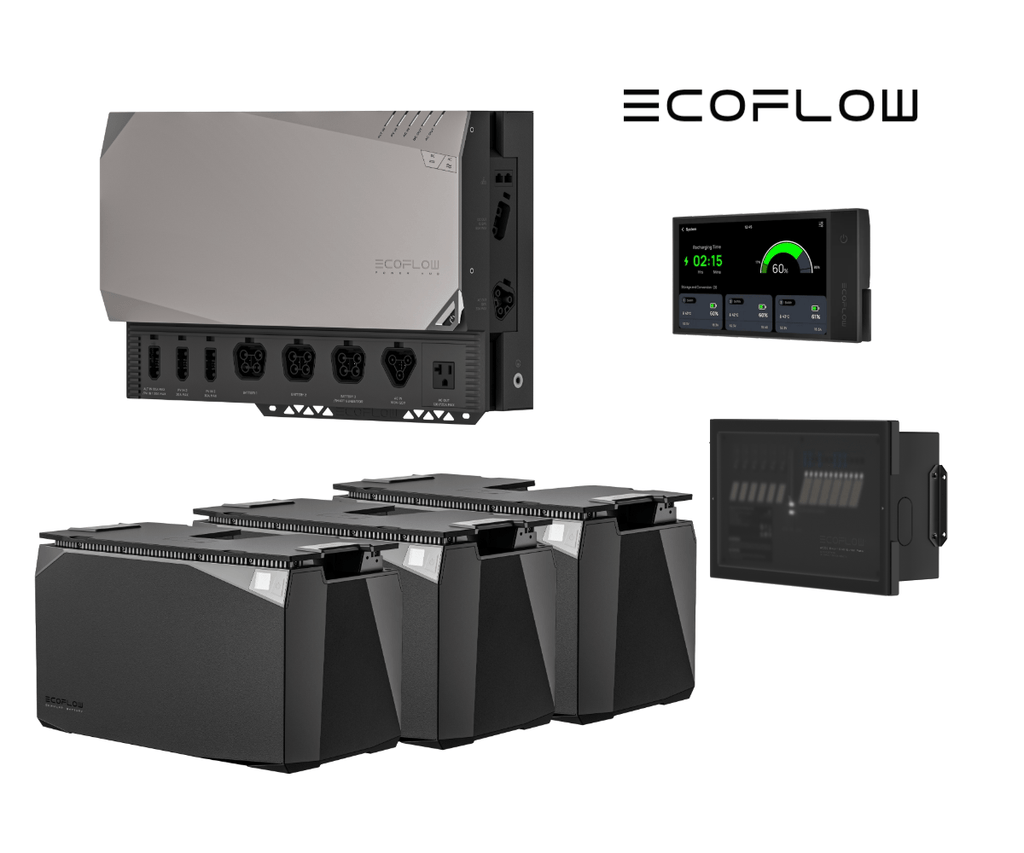 3.6 kW EcoFlow Power Kit (15 kWh) - Out There Vans, LLC