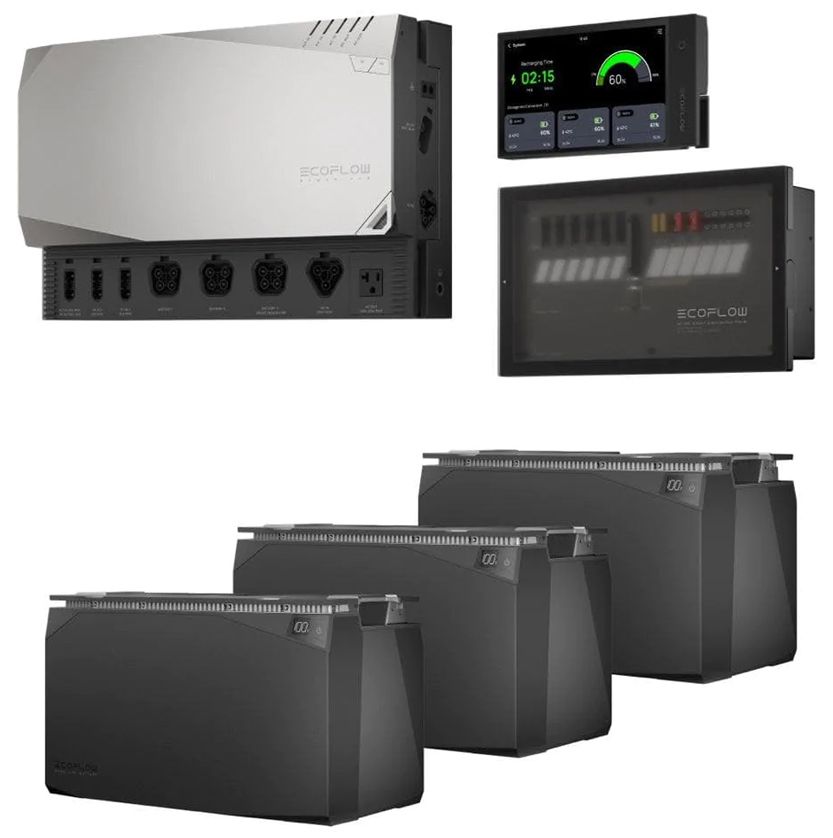 3.6 kW EcoFlow Power Kit (15 kWh) - Out There Vans, LLC