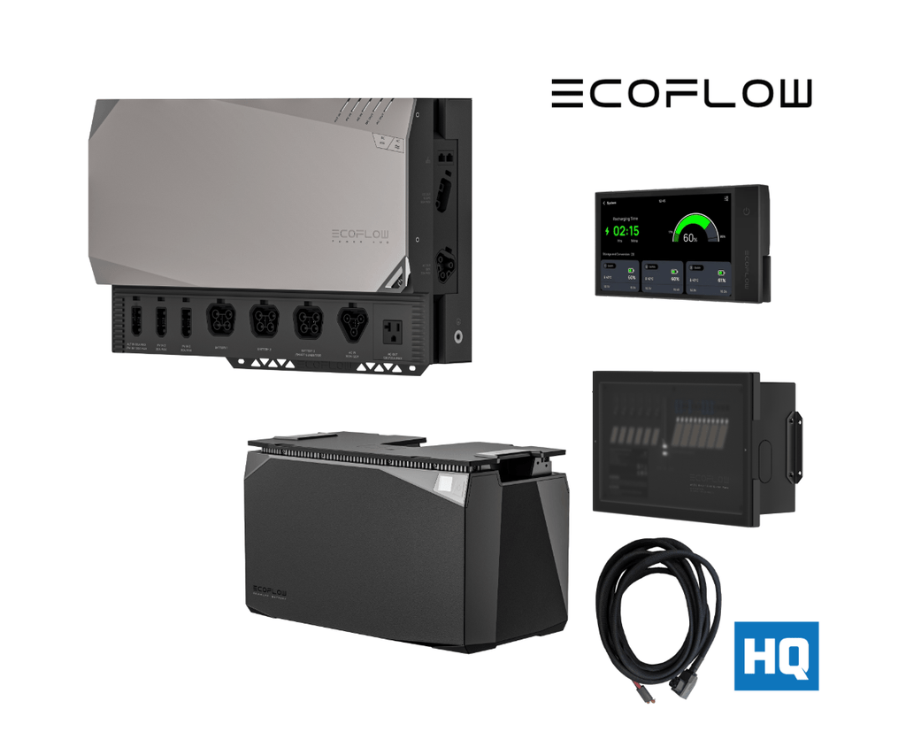 3.6 kW EcoFlow Power Kit (5 kWh) - Out There Vans, LLC