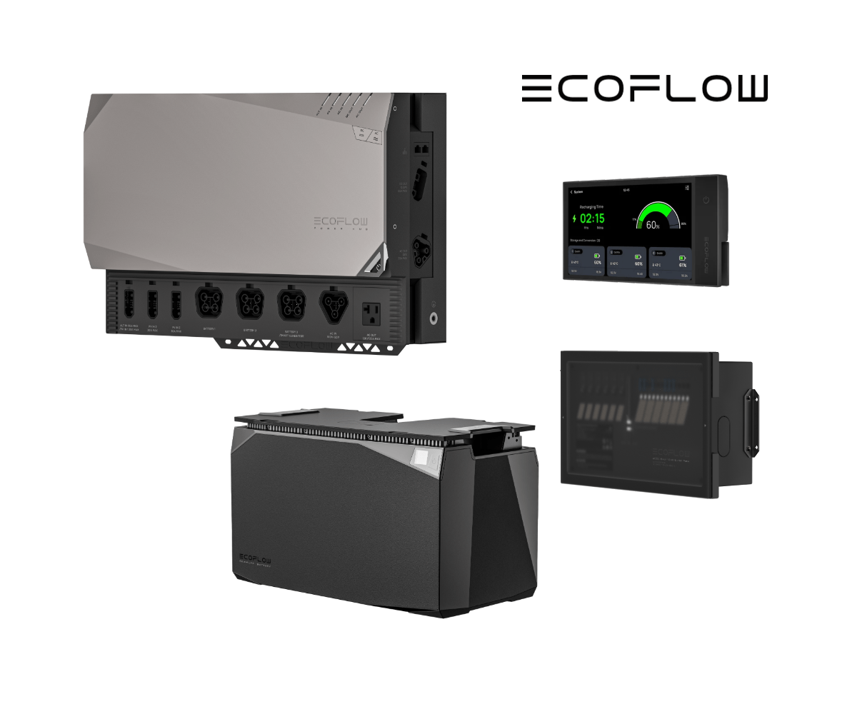 3.6 kW EcoFlow Power Kit (5 kWh) - Out There Vans, LLC