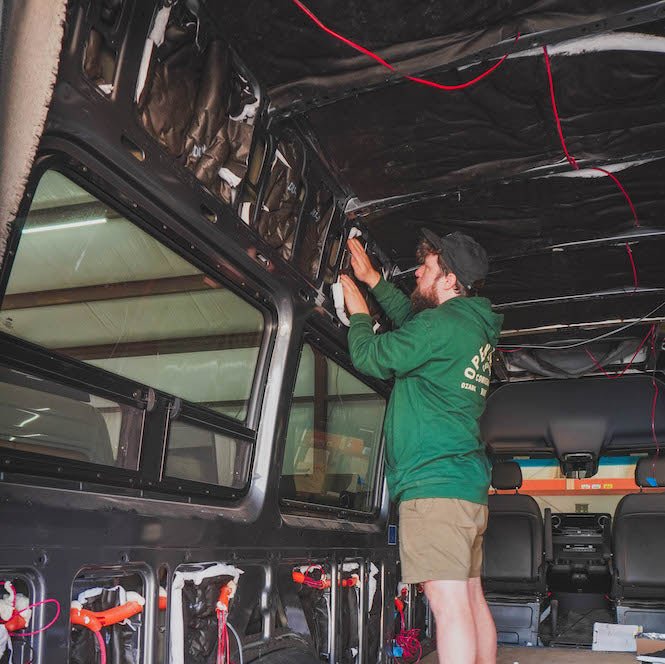 3M™ Thinsulate™ Van Insulation Kit for 2007+ Mercedes Sprinter - Out There Vans, LLC