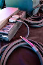 48 - Volt Air Conditioner Cable for EcoFlow Power Kits (4 - Post to Bare Wire, 20 Foot) - Out There Vans, LLC