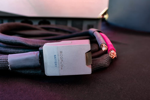 48 - Volt Air Conditioner Cable for EcoFlow Power Kits (4 - Post to Bare Wire, 20 Foot) - Out There Vans, LLC