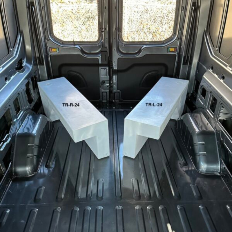 NW Conversions 24-Gallon Transit Wheel Well Water Tank - Left (TR-L-24)