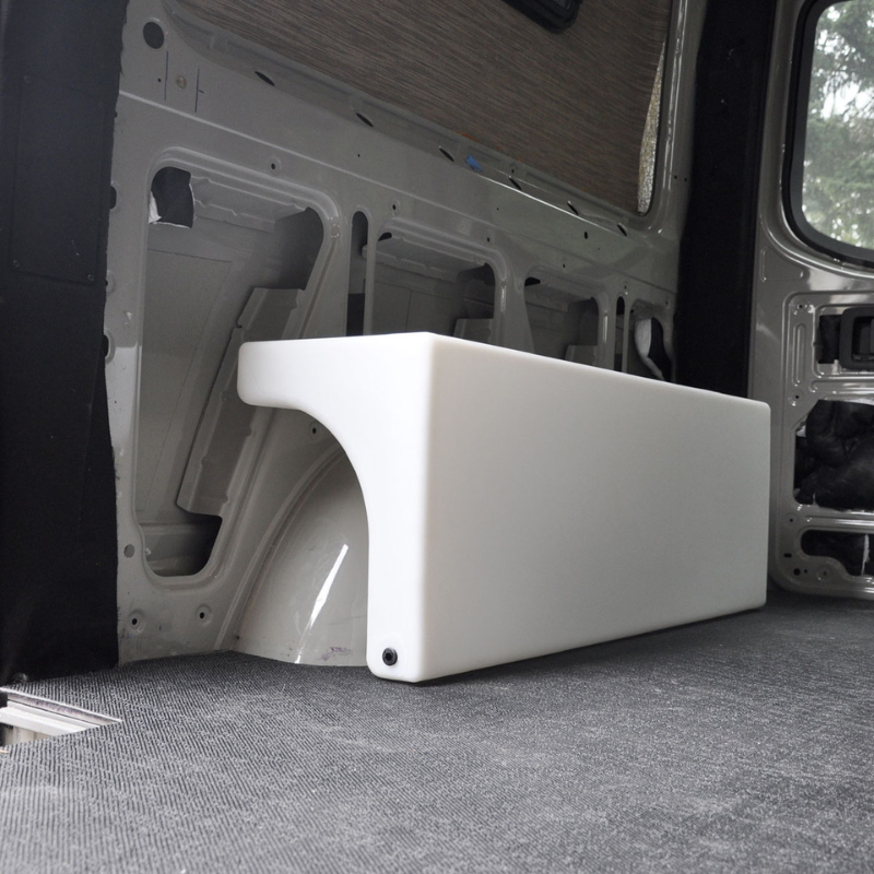 NW Conversions 20-Gallon Sprinter Wheel Well Water Tank - Right (SP-R-20)