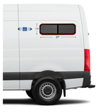 VanEssential Bunk Window Covers (RB Components | Motion| HEHR)