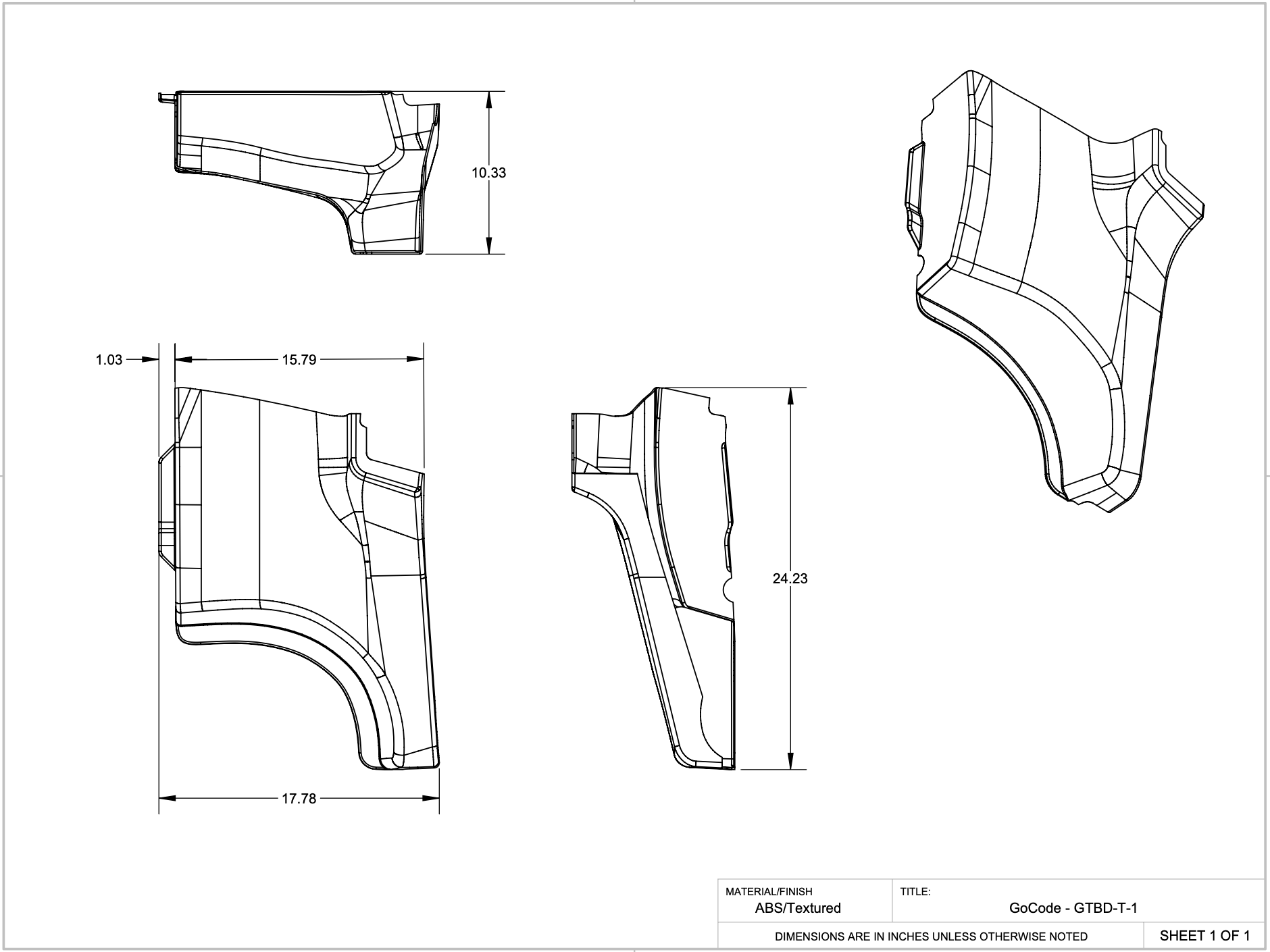 GoCode Ford Transit High Roof B Pillar Blob Covers (Pair)
