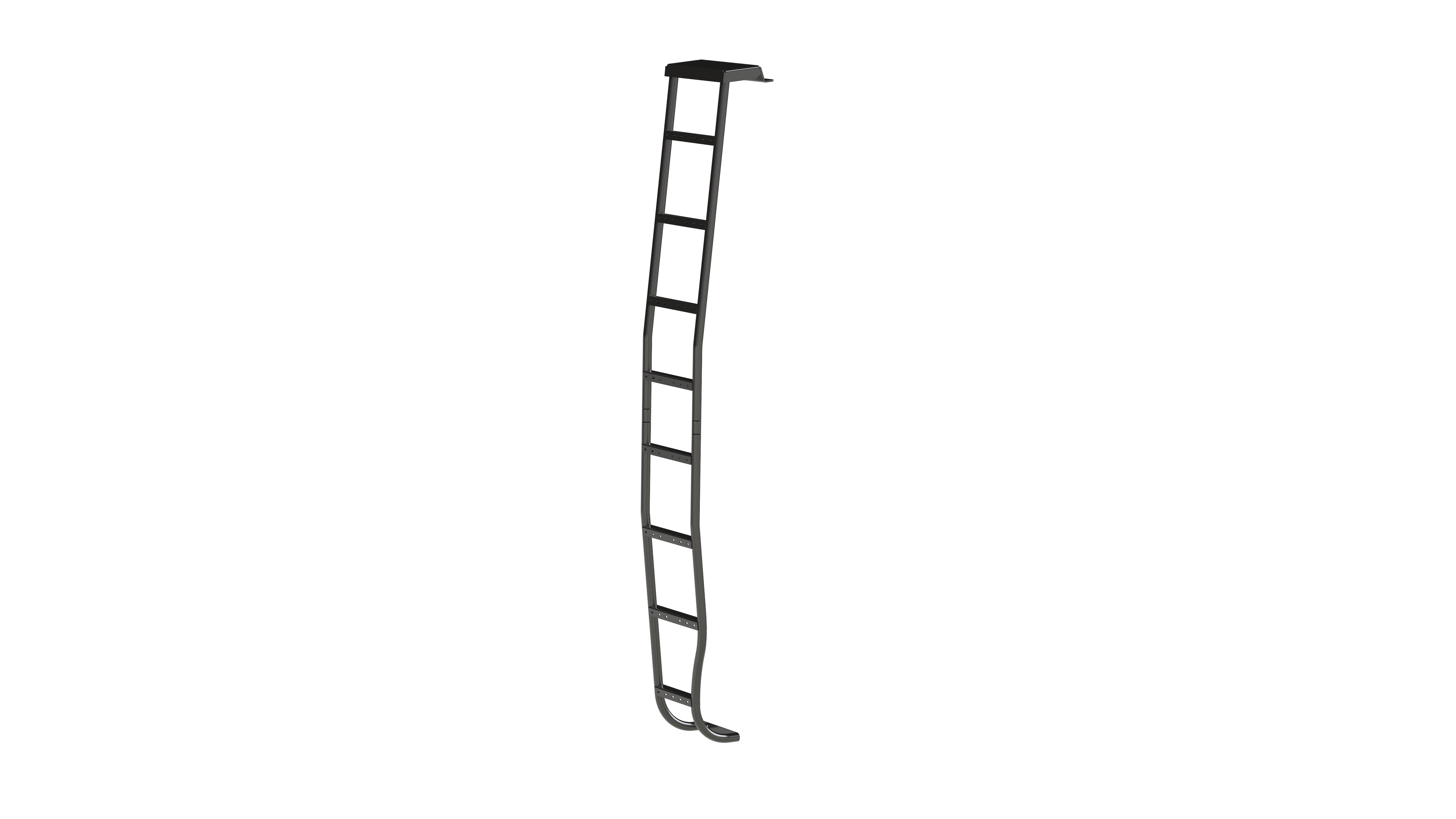 White Top Adventures Sprinter Van Side Ladder | Wheel Wrap