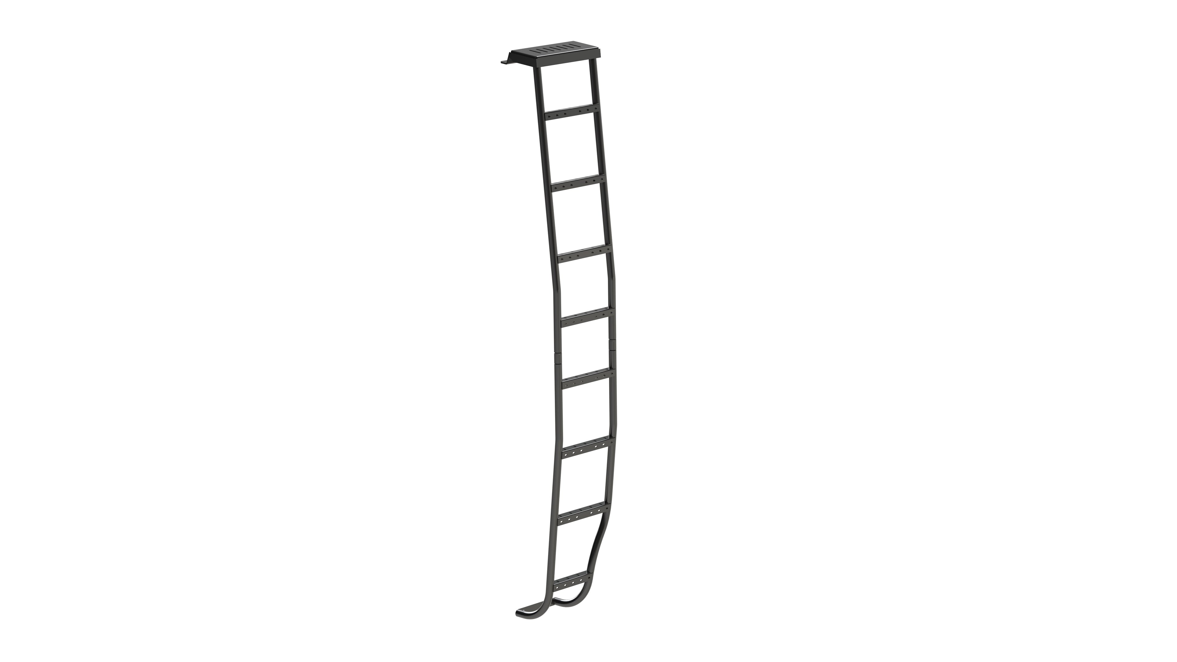 White Top Adventures Sprinter Van Side Ladder | Wheel Wrap