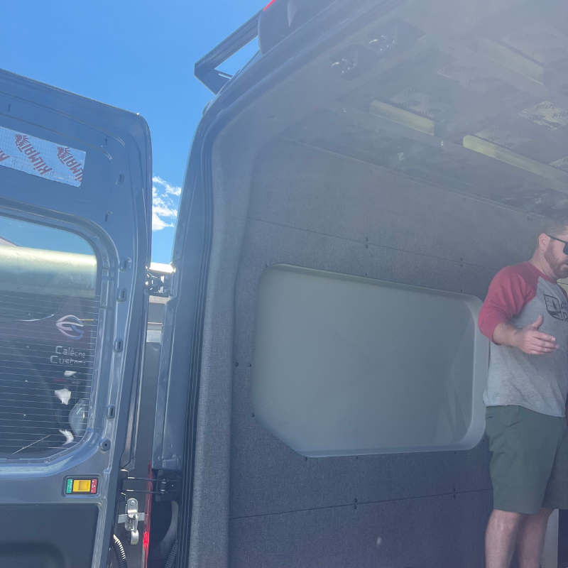 GoCode Ford Transit High Roof D Pillar Trim Kit