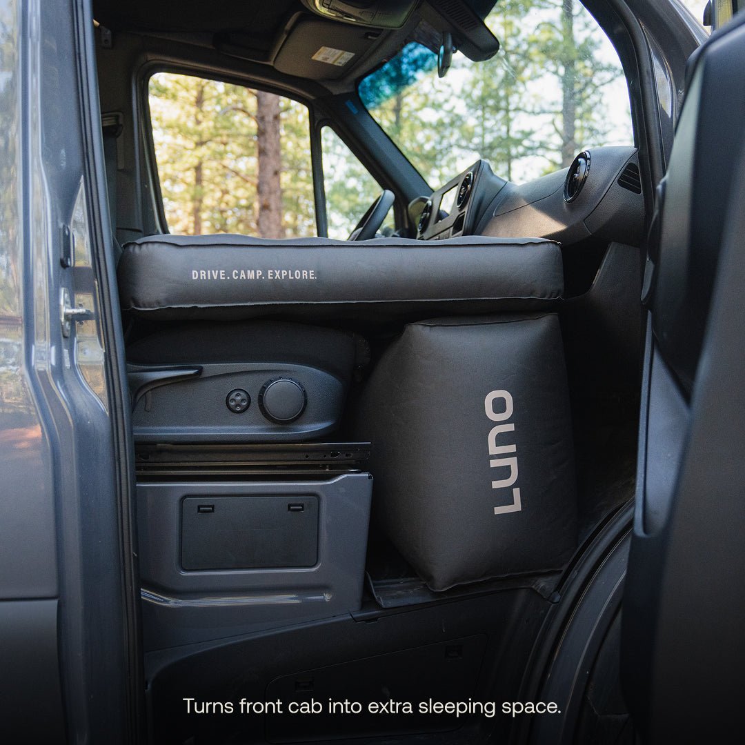 AIR Pro Van Front Cab Mattress - Out There Vans, LLC