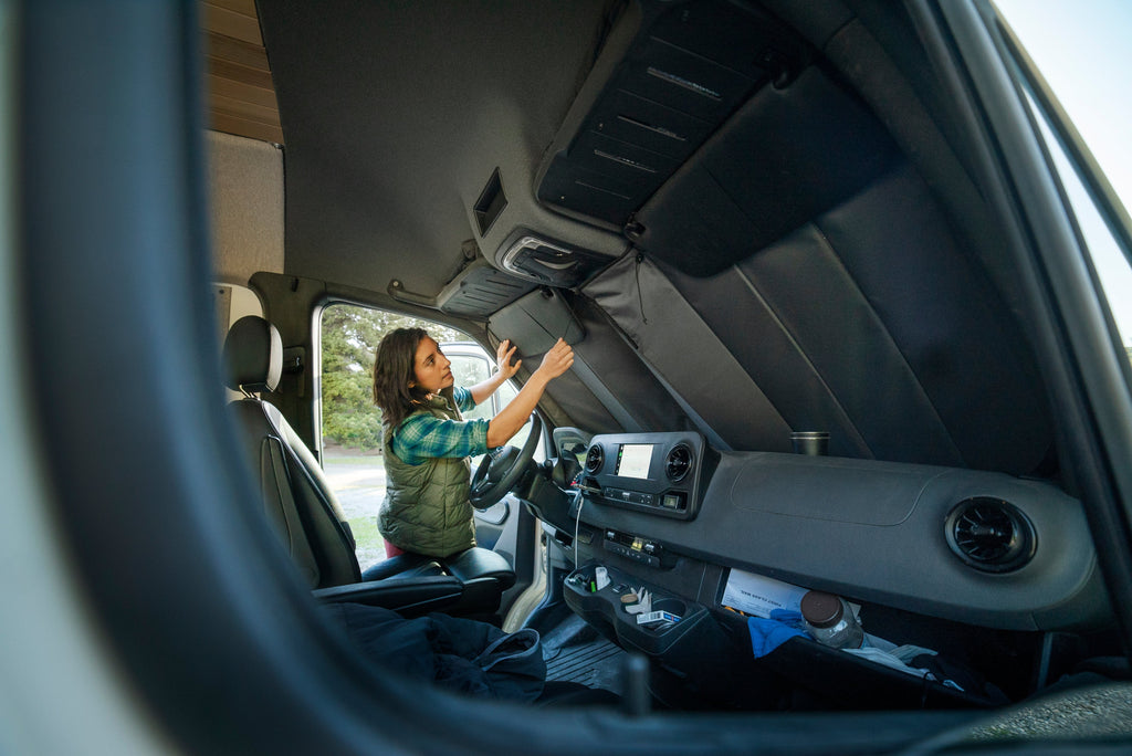VanEssential Mercedes Sprinter Stealth Front Windshield Cover