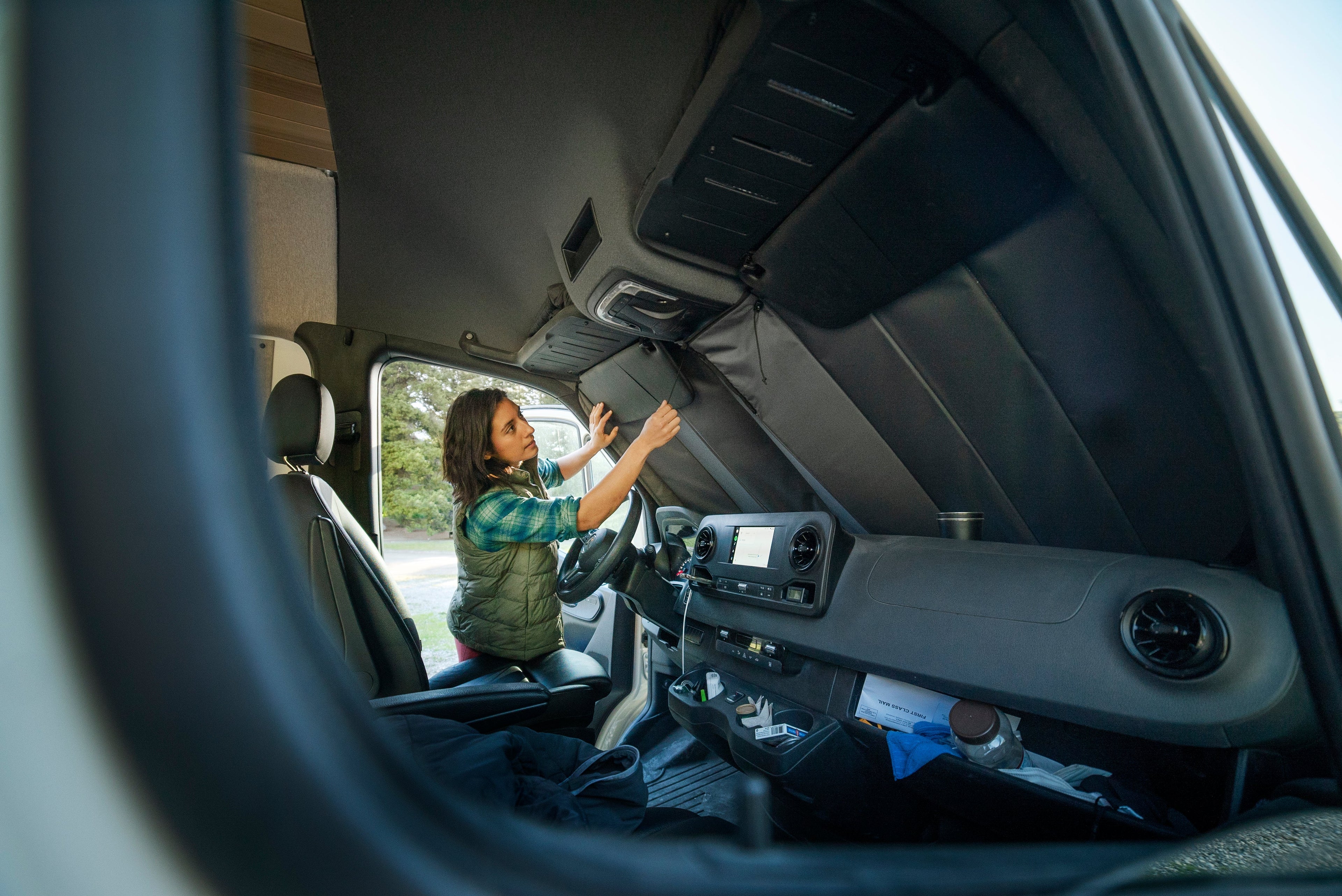 VanEssential Mercedes Sprinter Stealth Front Windshield Cover