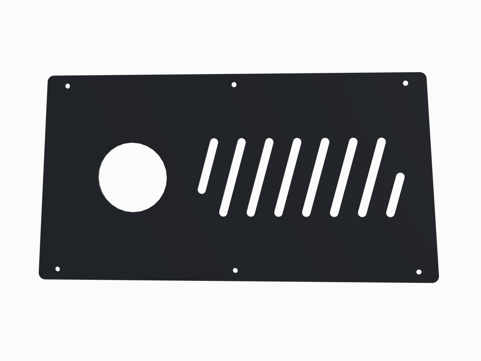 Diesel Heater Face Plate - Out There Vans, LLC