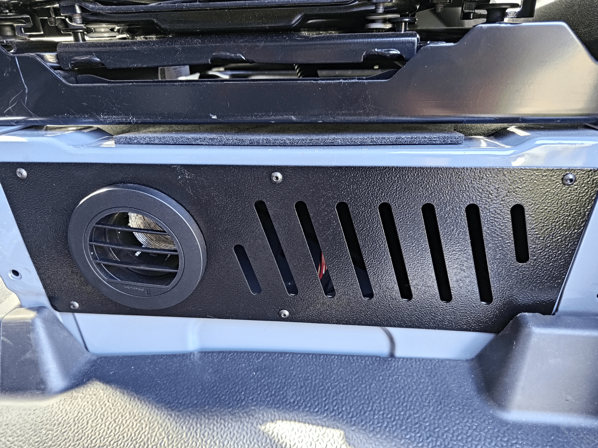Diesel Heater Face Plate - Out There Vans, LLC