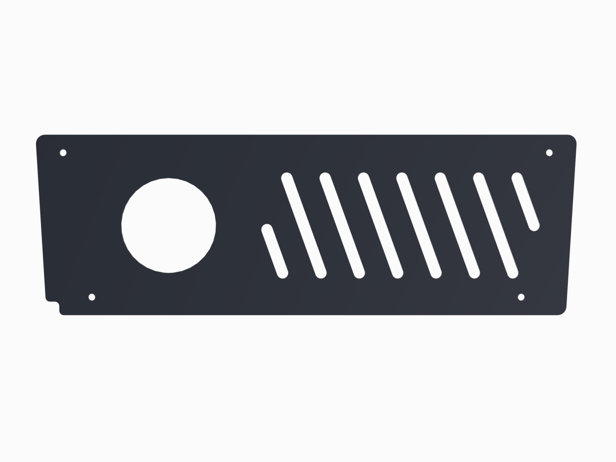Diesel Heater Face Plate - Out There Vans, LLC