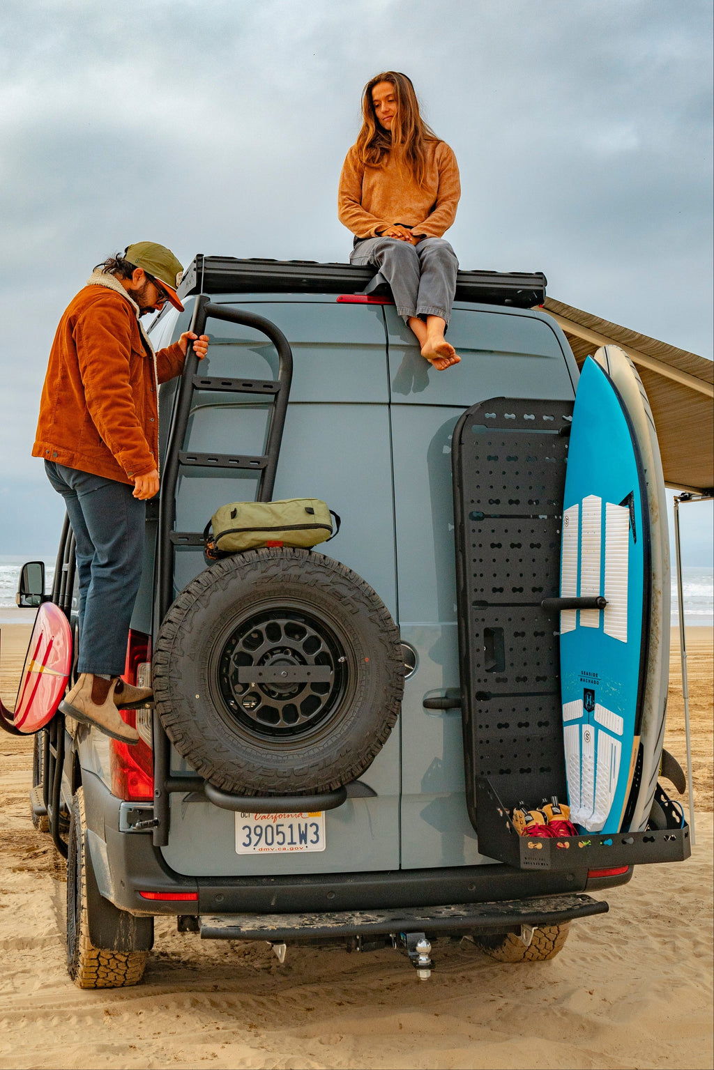 White Top Adventures Universal Rear Door Basket