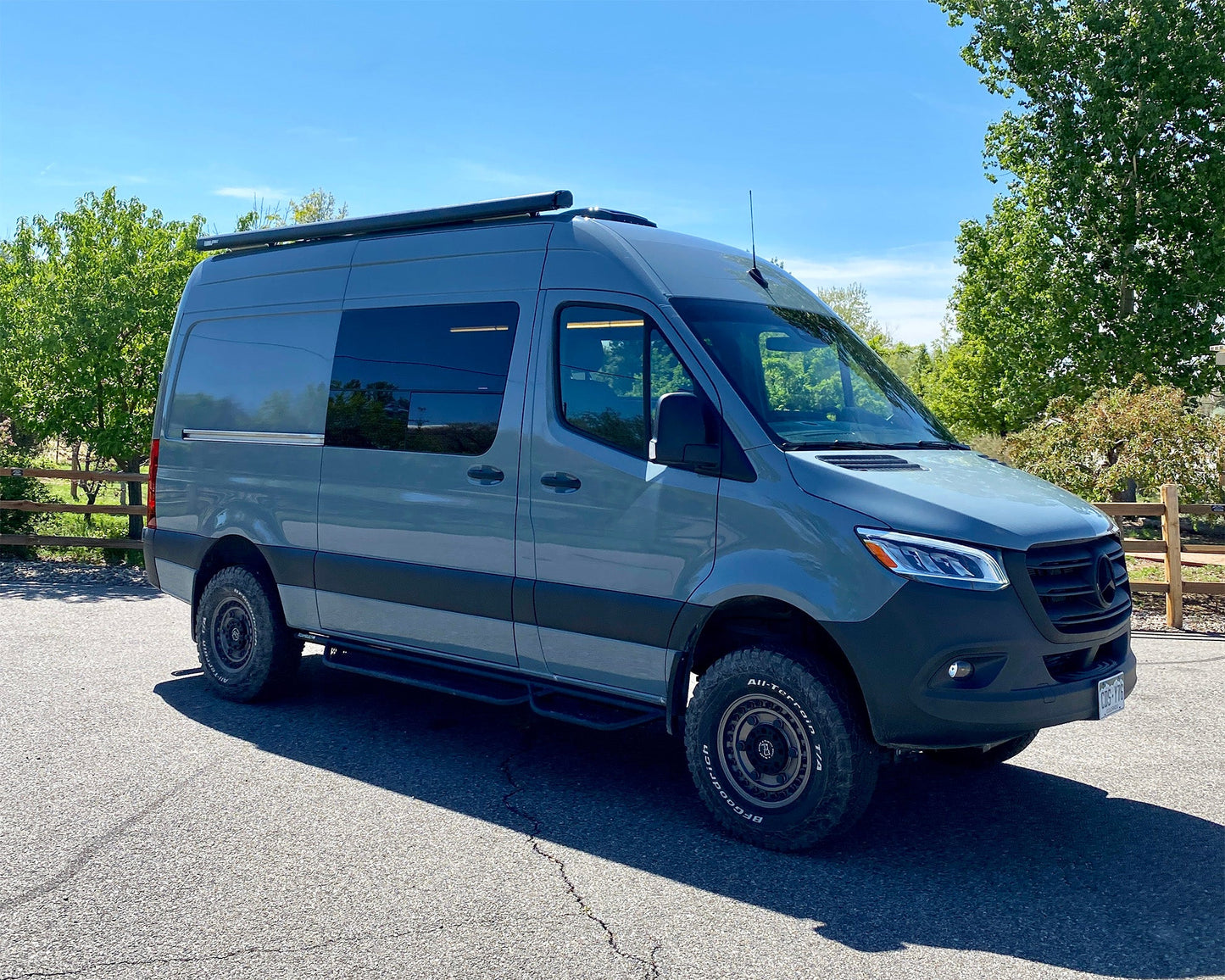 Fiamma F80s Awning for Mercedes Sprinter - Out There Vans