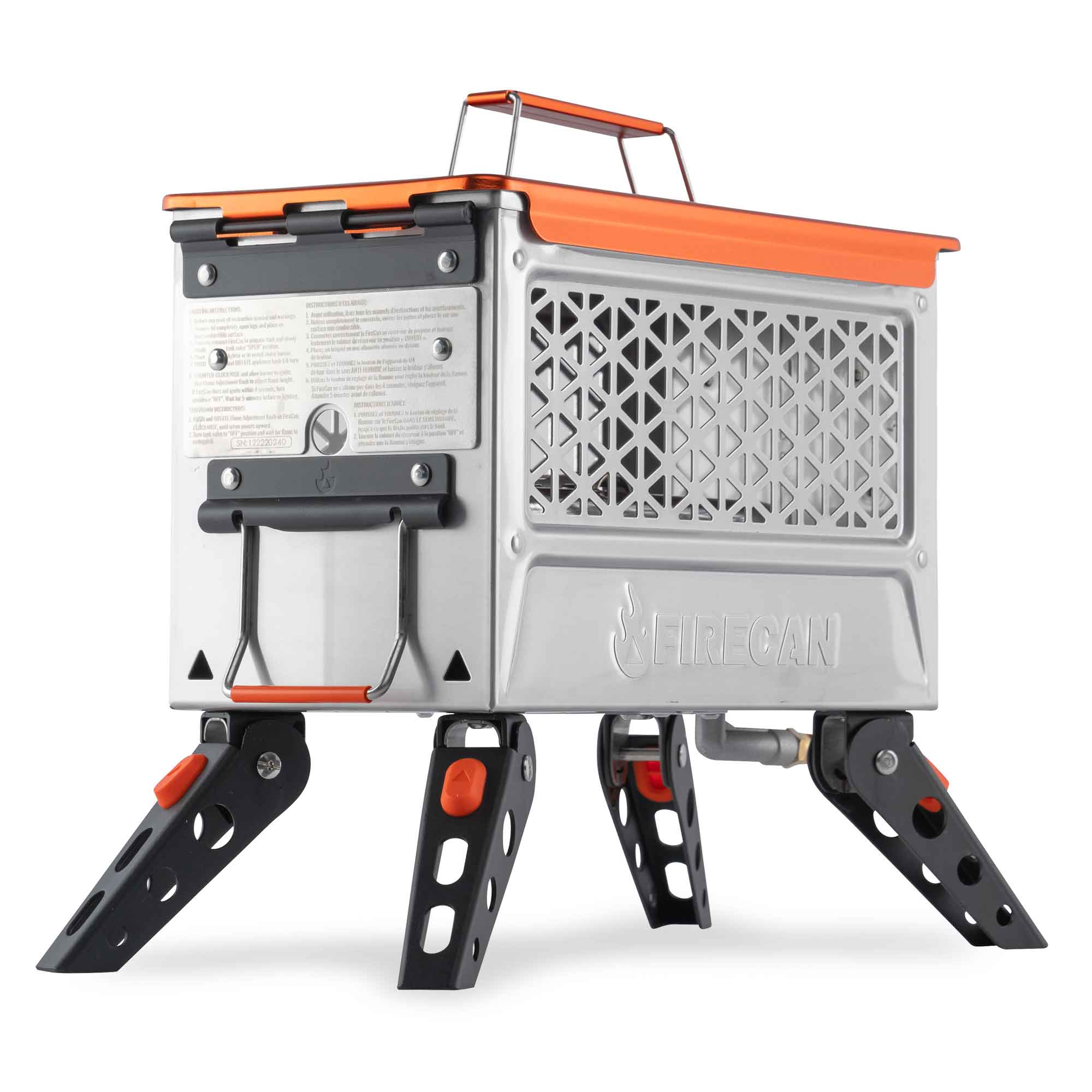 FireCan Elite Fire Pit - Out There Vans, LLC